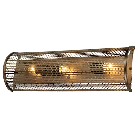 Varaluz Lit-Mesh Test 3-Lt Bath Fixture 231B03NB